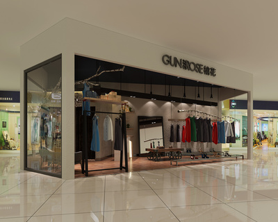 一九九二效果圖 工裝服裝店制服的時(shí)代印記與設(shè)計(jì)敘事